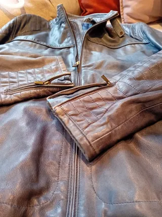 Chaqueta Piel Hombre Massimo Dutti XXL