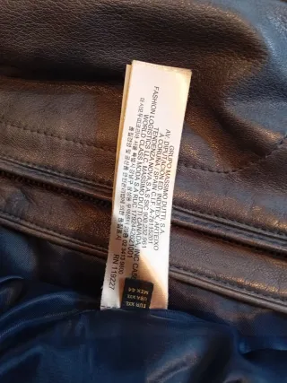 Chaqueta Piel Hombre Massimo Dutti XXL