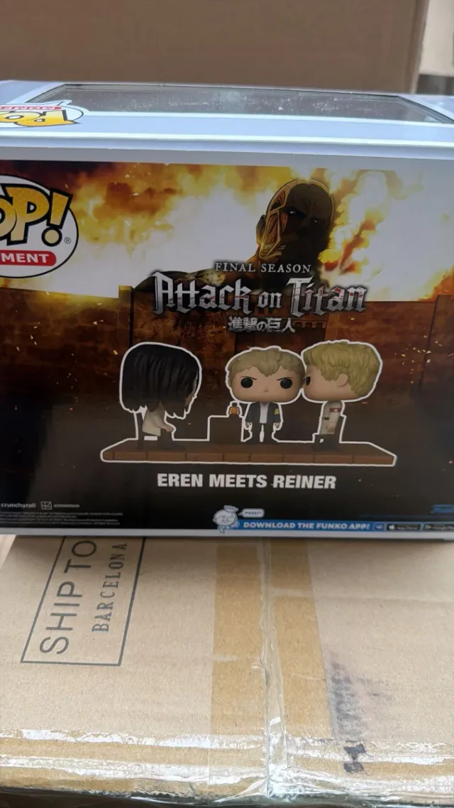 Funko Pop! Moment AOT Eren Meets Reiner 1432