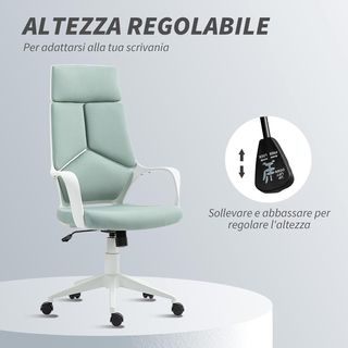 Sedia da Ufficio con Funzione Dondolo, Poltrona Sc