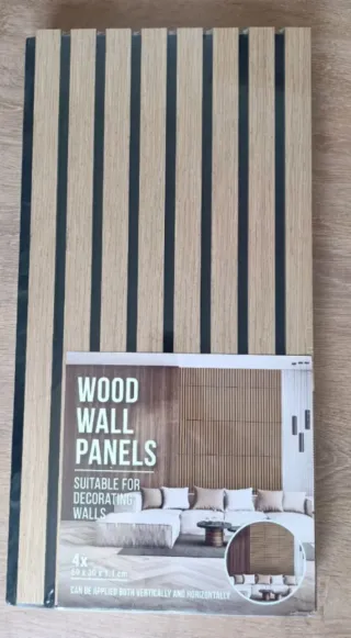 Panel Acústico Decorativo Madera