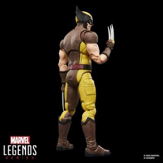 MARVEL LEGENDS DEADPOOL  WOLVERINE BROWN SUIT