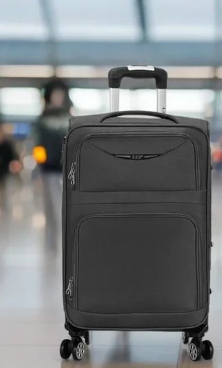 Maleta Grande Expandible 23-32 Kg Negra