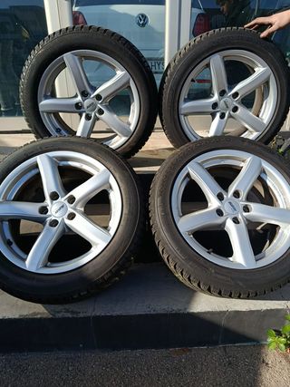 Kit 4 Ruedas Invierno Hankook + Llantas ALUTEC