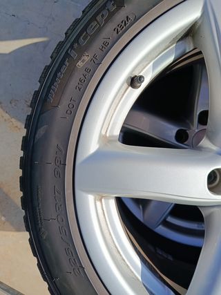 Kit 4 Ruedas Invierno Hankook + Llantas ALUTEC