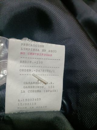 Americana Caramelo Hombre Talla 60