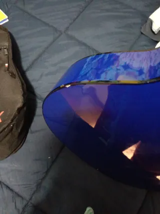 Guitarra Española Azul con Funda