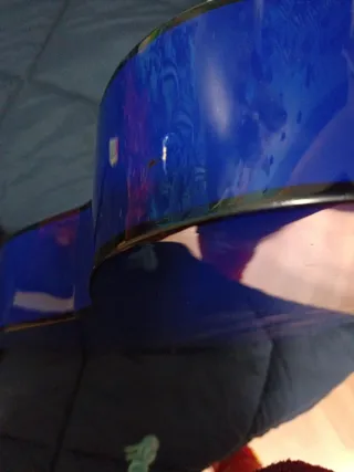Guitarra Española Azul con Funda