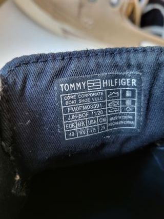 Zapatos. Nautico. Mocasin. Tommy Hilfiger