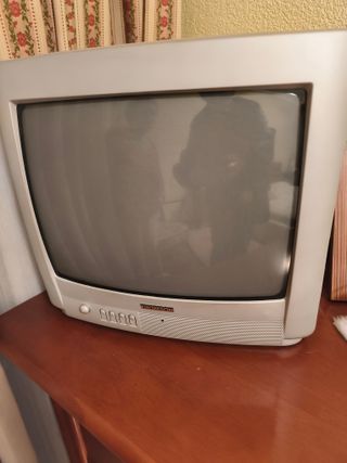 Televisor Thomson Gris y Blanco