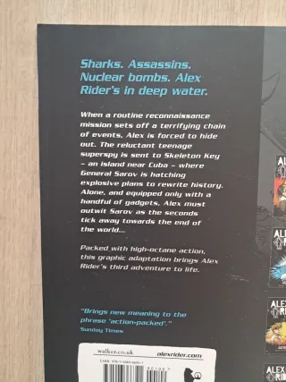 Alex Rider comics de 1 a 6