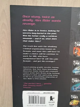 Alex Rider comics de 1 a 6