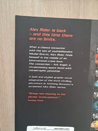 Alex Rider comics de 1 a 6