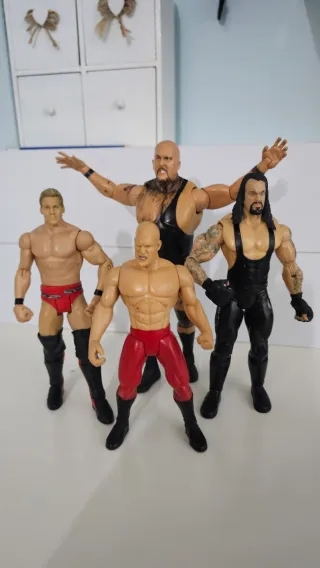 Figuras WWE Colección Undertaker,Cris Jericó