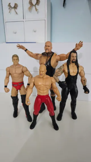 Figuras WWE Colección Undertaker,Cris Jericó