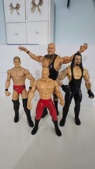 Figuras WWE Colección Undertaker,Cris Jericó