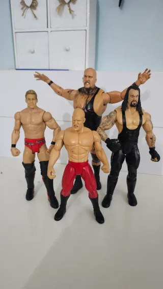 Figuras WWE Colección Undertaker,Cris Jericó