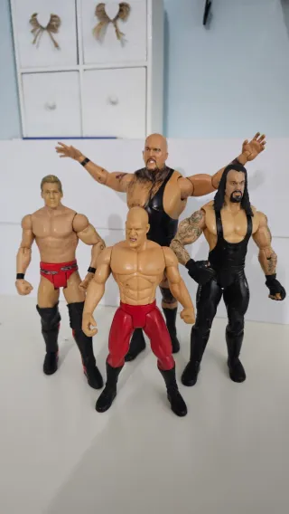 Figuras WWE Colección Undertaker,Cris Jericó