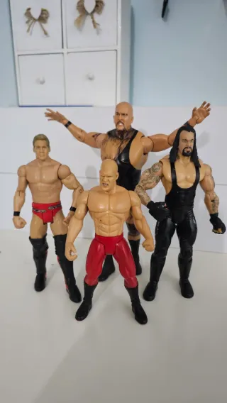 Figuras WWE Colección Undertaker,Cris Jericó
