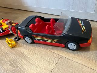 Playmobil 4442 Coche con Kart y Remolque