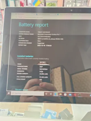 Microsoft Surface Pro 7 12” 128GB