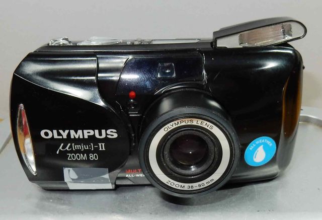 1696- Cámara OLYMPUS mju II zoom 80