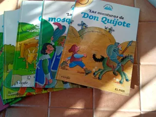Las aventuras de Don Quijote,y otros.