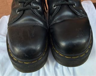 DR MARTENS JADON botas negras 8 ojales número 39