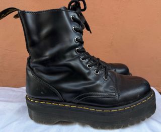 DR MARTENS JADON botas negras 8 ojales número 39