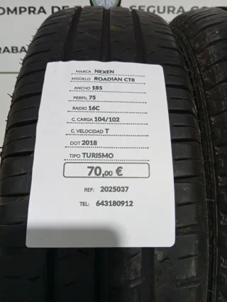 185 75 16C NEXEN ROADIAN CT8