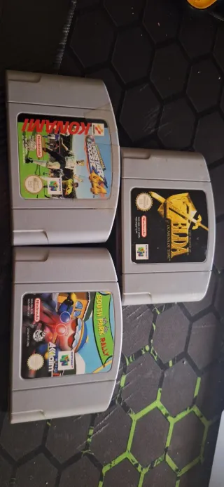 Pack 3 Juegos N64: Zelda oct,ISS 64, South Park ra