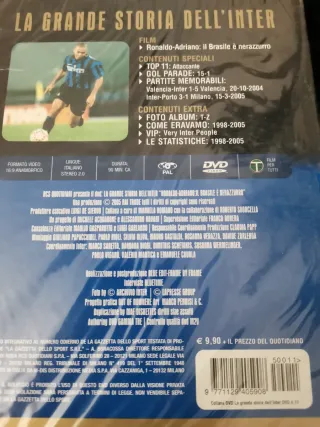 DVD Inter La Grande Storia dell' 11 Ronaldo