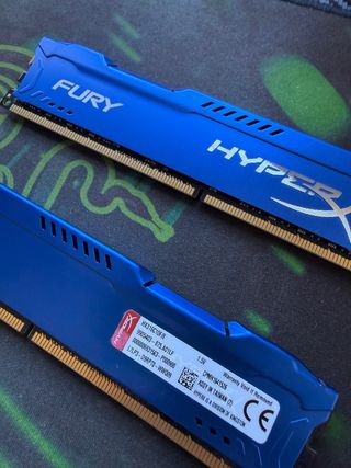2x8GB Kingston HyperX Fury DDR3 16GB