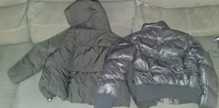 2 Abrigos Niña Negro para niñas de 12 y 14