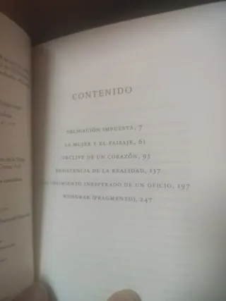 La mujer y el paisaje (Acantilado/ Cliff) (Span...