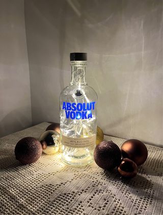 Lampada Absolut Vodka Decorativa
