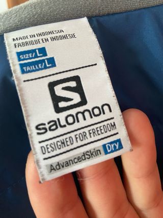 Anorak Esquí Salomon Talla L Rojo