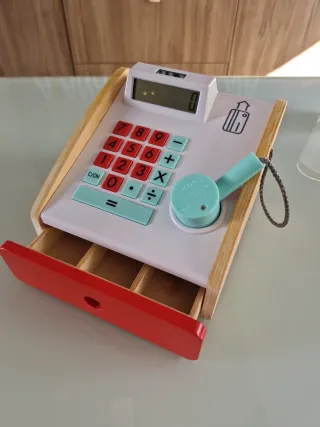Caja Registradora Juguete Madera