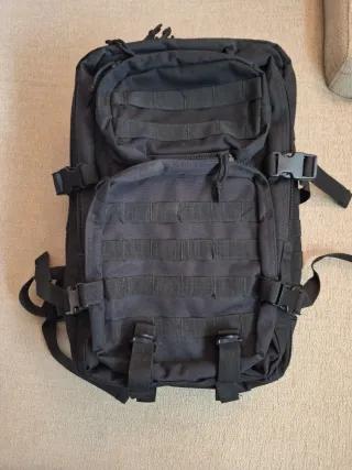 Mochila Táctica Mil-Tec Negra 50L