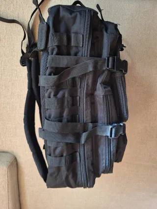 Mochila Táctica Mil-Tec Negra 50L