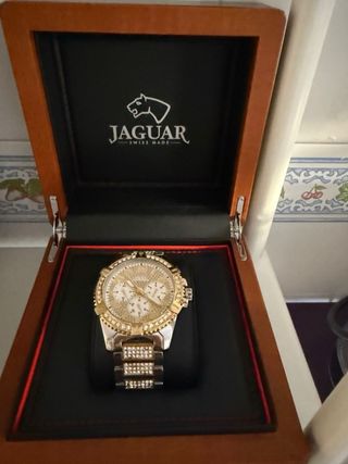 Reloj Jaguar Oro y Plata, guess y michael kort