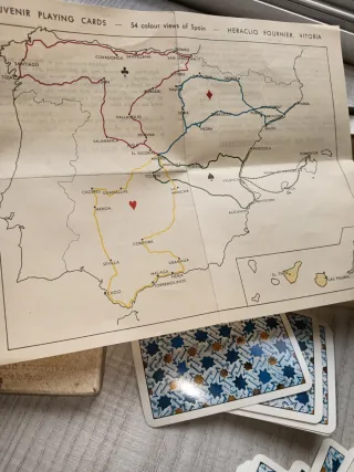 Baraja Heraclio Fournier 1966