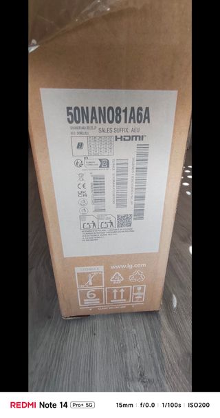 Televisión LG 50NANO81A6A