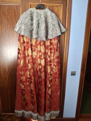 Traje Reyes Magos Luxe Azul y Dorado