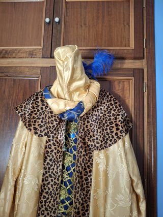Traje Reyes Magos Luxe Azul y Dorado