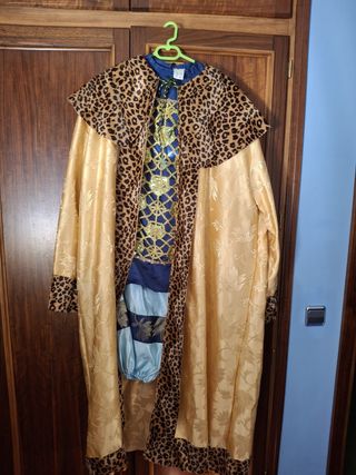Traje Reyes Magos Luxe Azul y Dorado