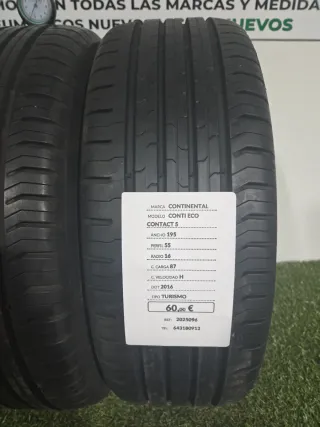 195 55 16 87H CONTINENTAL CONTI ECO CONTACT 5