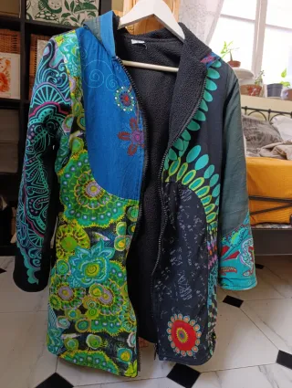 Chaqueta polar estilo Desigual Talla M