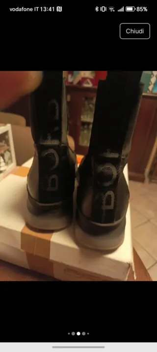 Stivaletti neri Borbonese Tg 39