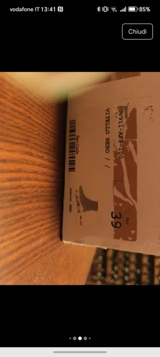 Stivaletti neri Borbonese Tg 39